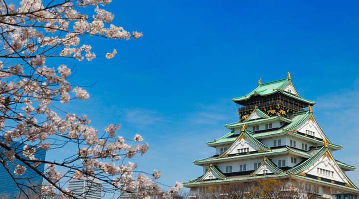 【大阪城公园(不登城)】(不少于40分钟)